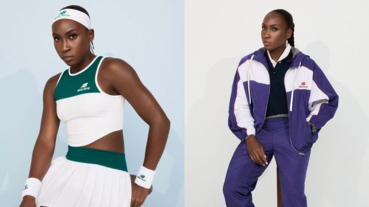 Coco Gauff Launches Tenniscore Collection With New Balance & Miu Miu