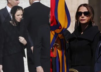 Princess Charlene in Prada & More Royal Looks at Pope Francis’ Funeral